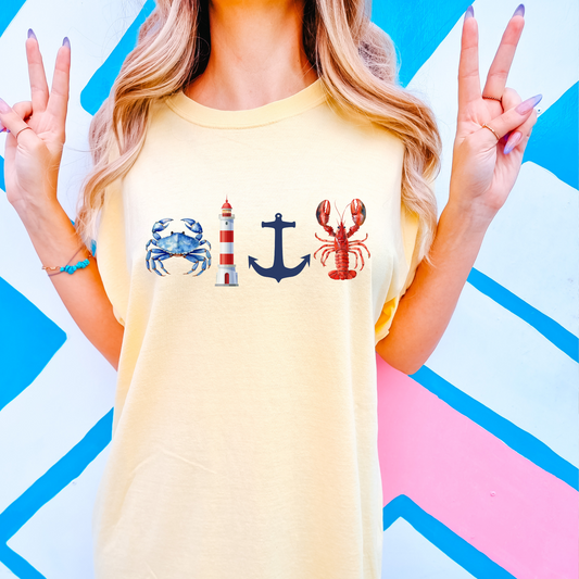 Nautical Coastal T-Shirt